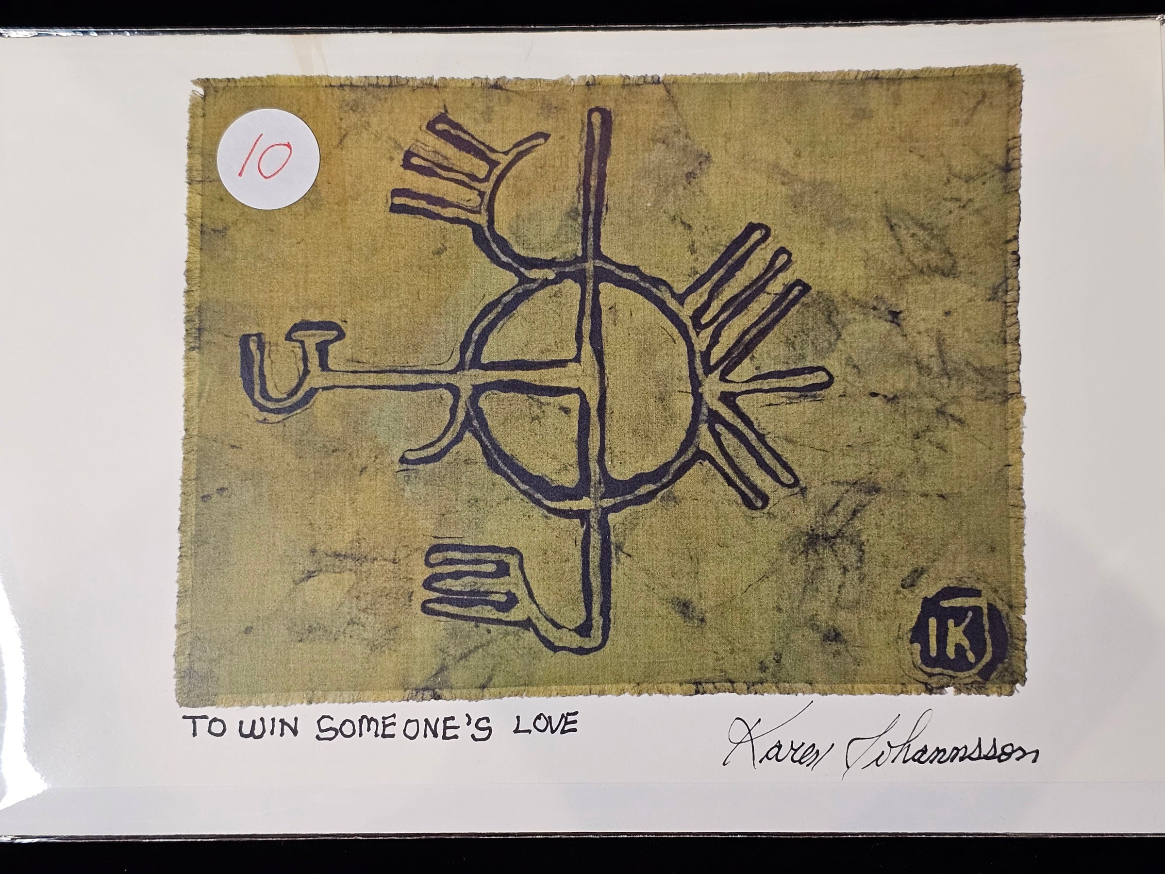 Rune Glifberg サイン入り ポスター Right Guard 賞 Card Prints - Magic Symbols from Galdrabók | New Iceland Heritage