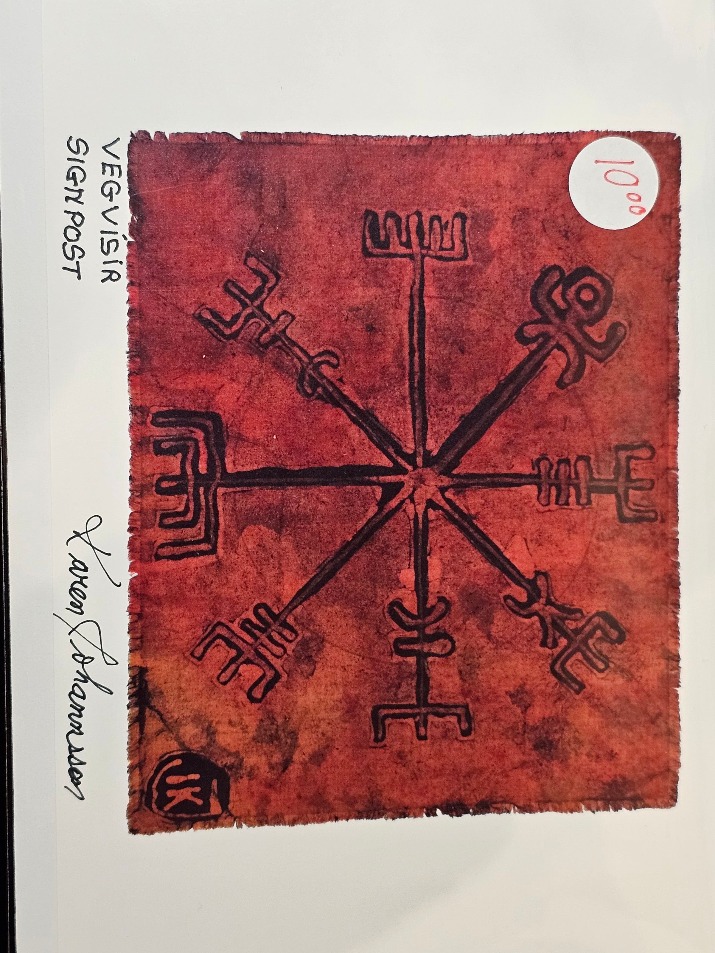 Card Prints - Magic Symbols from Galdrabók | New Iceland Heritage